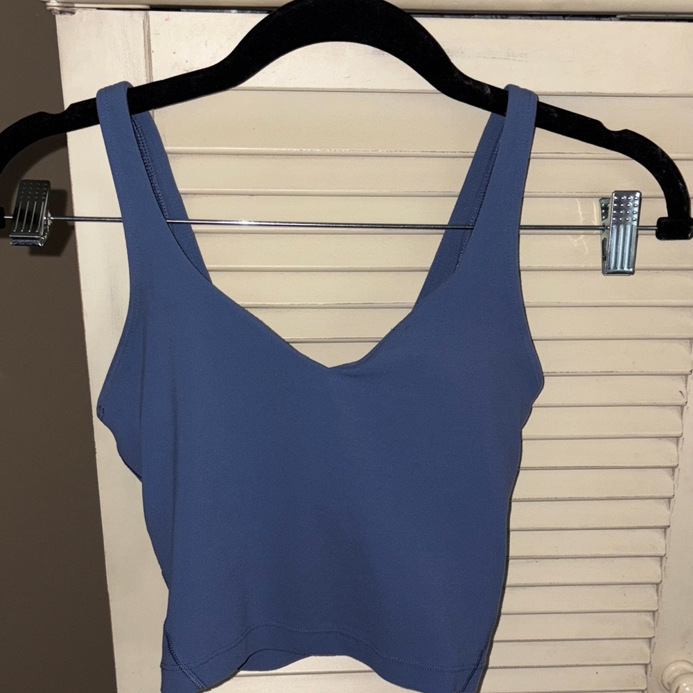 Lulu Align Top Blue size 0